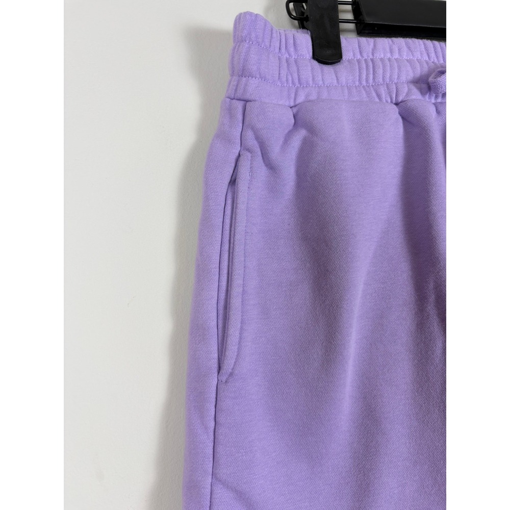 Emacity Threads Taylors Version Purple Sweat Shorts Womens Medium Lavender - Picture 5 of 8